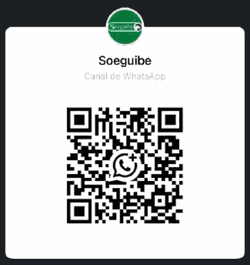 Código QR del canal de WhatsApp de Soeguibe
